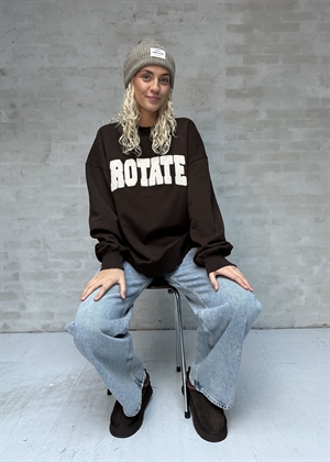 Heavy crewneck sweat Molé ROTATE SUNDAY